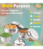 Stainless Steel Storage Containers Set