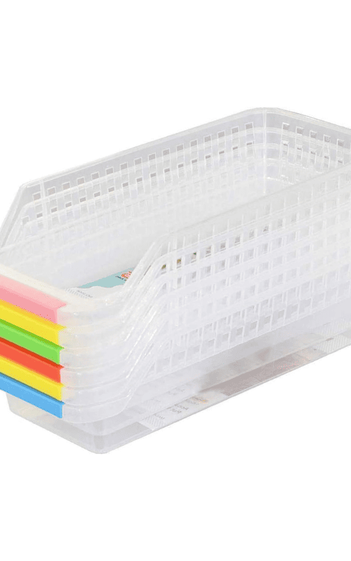 4PCS Refrigerator Organizer Bins