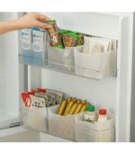 Freezer Bins Set of 3 Large Plastic Containers