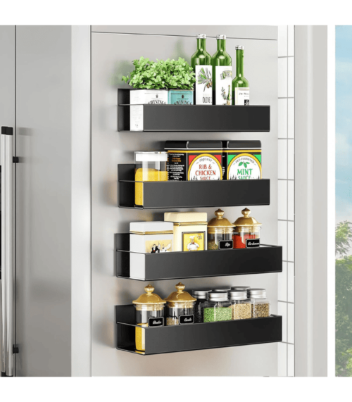 Magnetic Spice Rack for Refrigerator