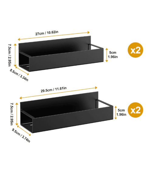 Moveable Fridge Magnetic Spice Racks