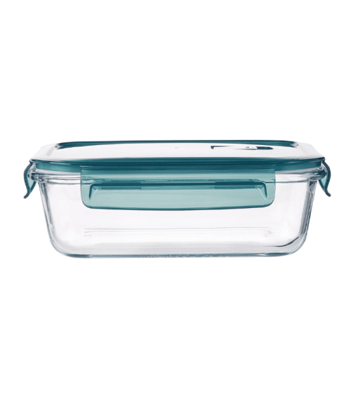 2 Pcs Glass Airtight Food Storage Container