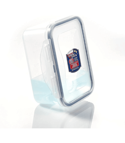 Rectangular Food Container, Transparent