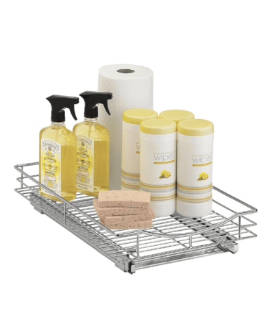 Slide Out Cabinet Organizer Metal