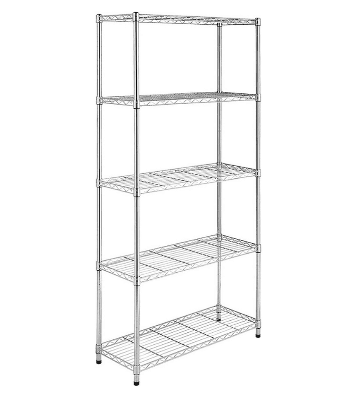 5-Tier Wire Storage Shelving Rack