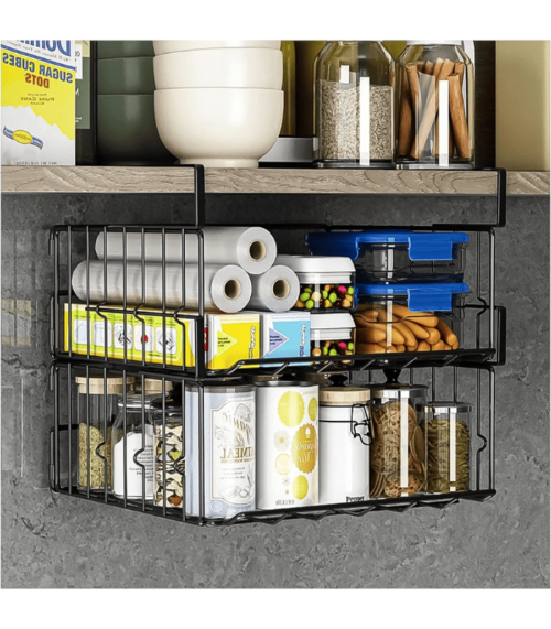 Hanging Wire Basket Shelves