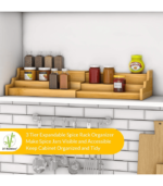 3 Tier Bamboo Expandable Display Shelf