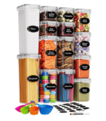 Set of 14 Silicone Food Containers