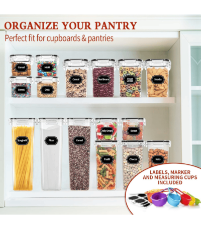 24 Pack Airtight Food Storage Containers