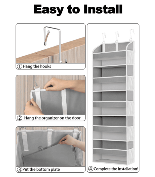 Capacity Door Hanging Organizers