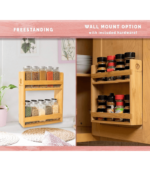 2-Tiered Seasoning Holder Organizer Set