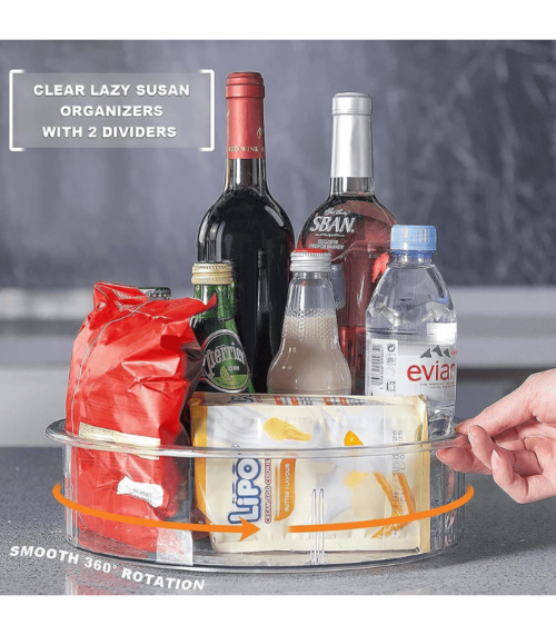 Rotating Spice Rack Food Storage