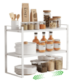 Metal Pantry Storage Shelves Rack