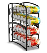 Stackable Beverage Can Dispenser Rack