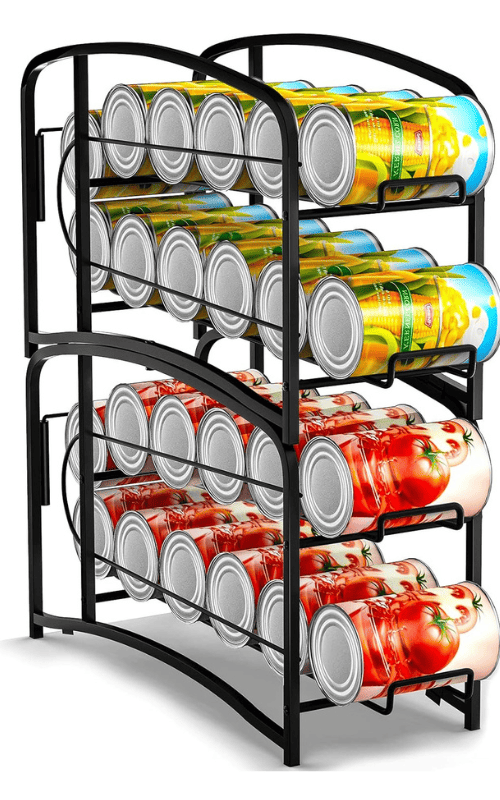 Stackable Beverage Can Dispenser Rack