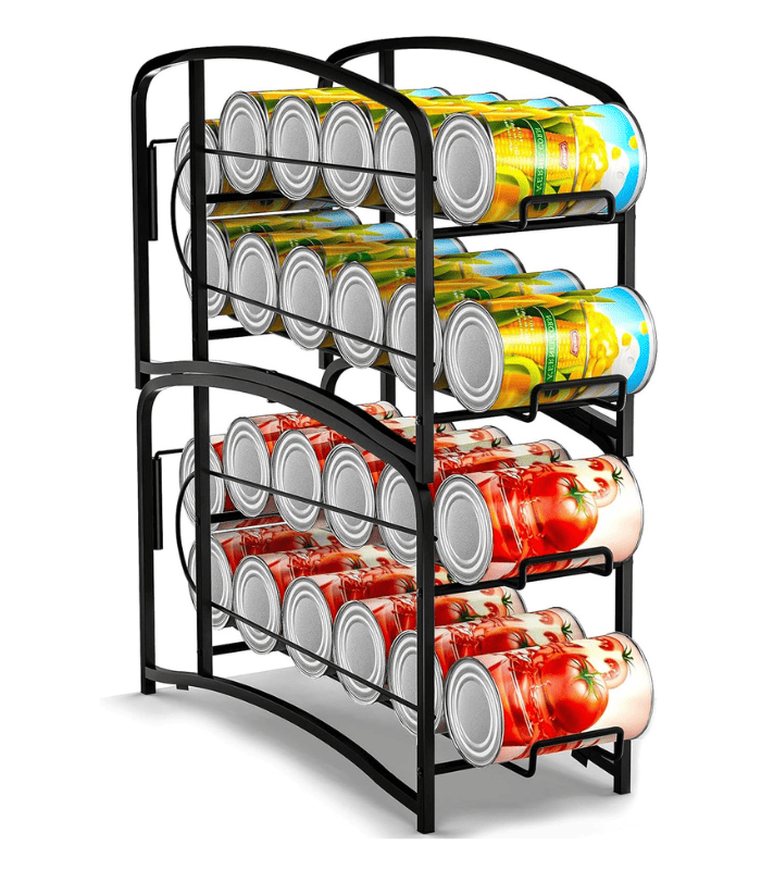 Stackable Beverage Can Dispenser Rack