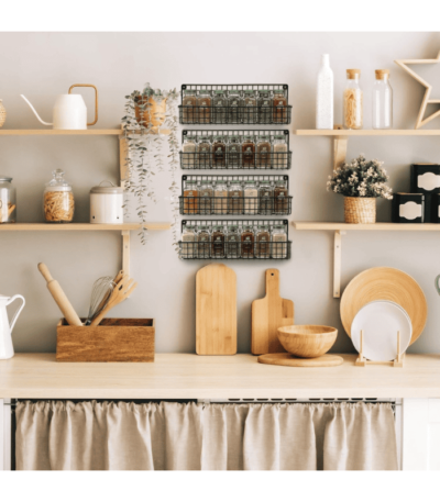 Easy To Install Set of 4 Space Saving Racks