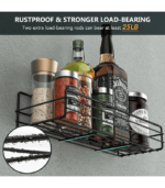 Spice Rack Organizer Wall Mount