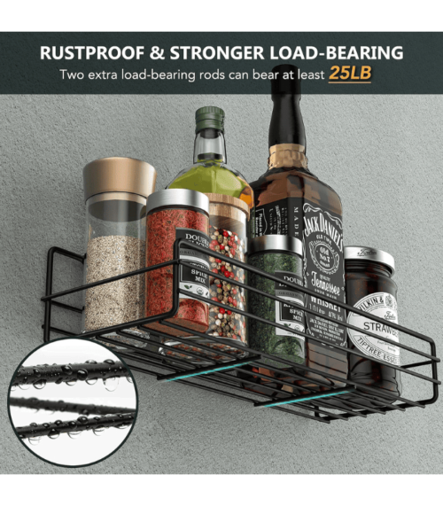 Spice Rack Organizer Wall Mount
