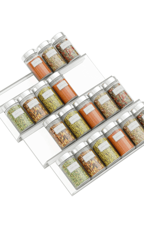 Acrylic Spice Rack Tray