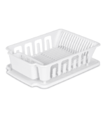 Large Sink Dish Drainer, white