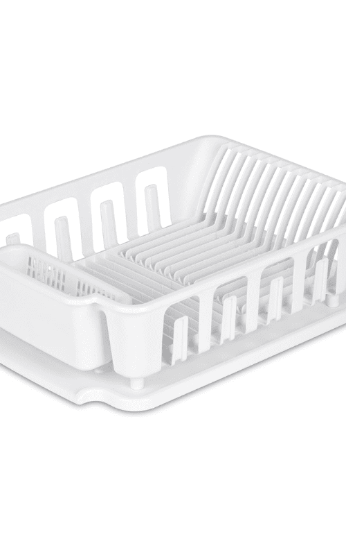Large Sink Dish Drainer, white