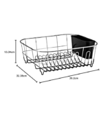 Deluxe Chrome-plated Steel Small Dish Drainer