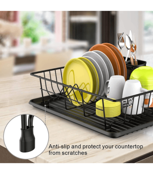 Dish Drainer Plate Rack Countertop