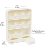 Tea Bag Holder And Condiment Organizer