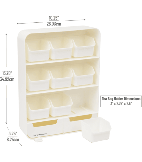 Tea Bag Holder And Condiment Organizer