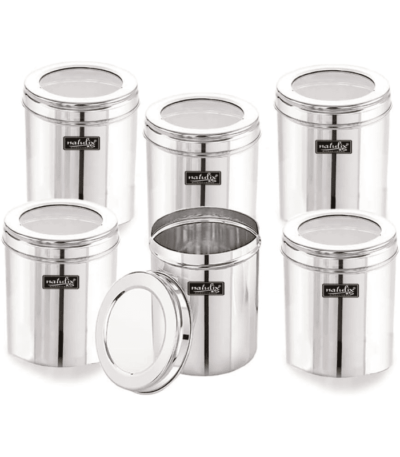 1 Kg Stainless Steel Containers for kitchen
