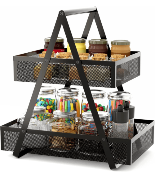 Tiered Snack Organizer Countertop