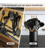 Ceramic Kitchen Utensil Holder For Countertop