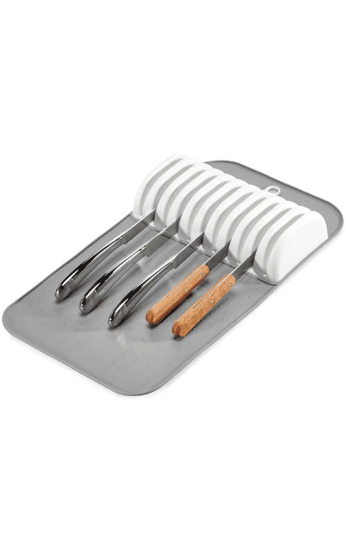 Large In-Drawer Knife Mat - White
