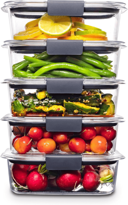 BPA Free Food Storage Containers with Lids