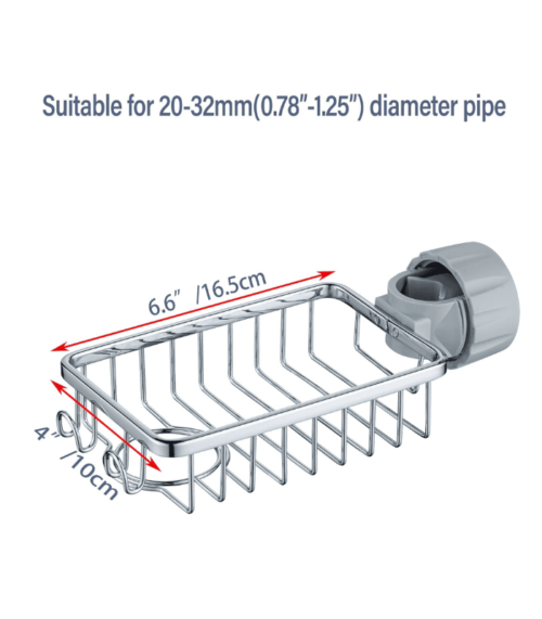 Sponge Holder Over Faucet Kitchen Sink