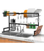 Dish Drying Rack Over Sink Adjustable