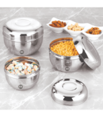Stainless Steel Storage Containers Set