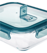 2 Pcs Glass Airtight Food Storage Container