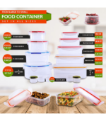 Food Storage Containers with Airtight Lids