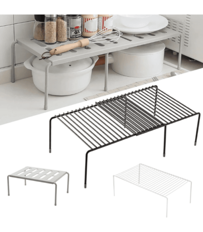 Set of 2 Kitchen Countertop Organizer Shelf