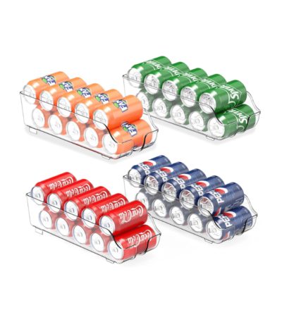 Soda Can Organizer for Pantry