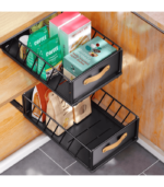 Pull out Cabinet Organizer Fixed with Adhesive