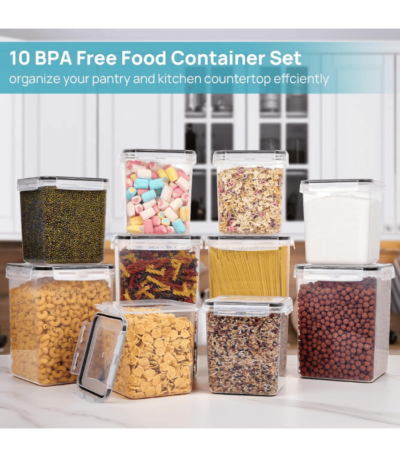 10 PCS Flour and Sugar Storage Container