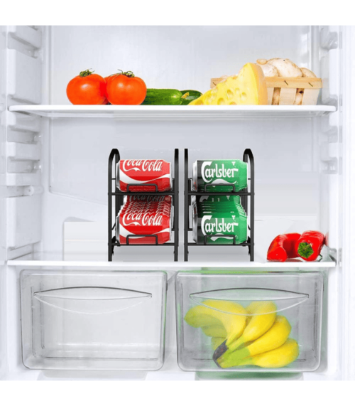 Stackable Beverage Can Dispenser Rack