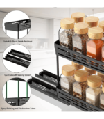 Slide Out Spice Racks Organizer