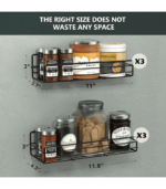 Spice Rack Organizer Wall Mount