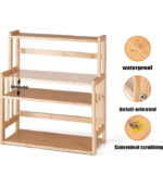 3 tier Standing pantry Shelf for Countertop