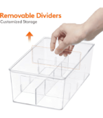 Plastic Stackable Tea Bag Organizer for Counter