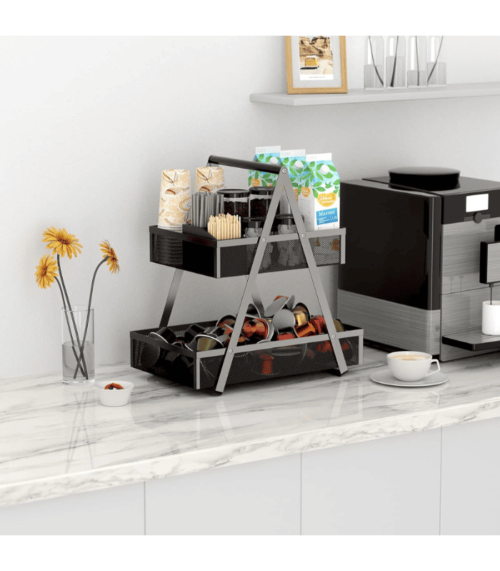 Tiered Snack Organizer Countertop